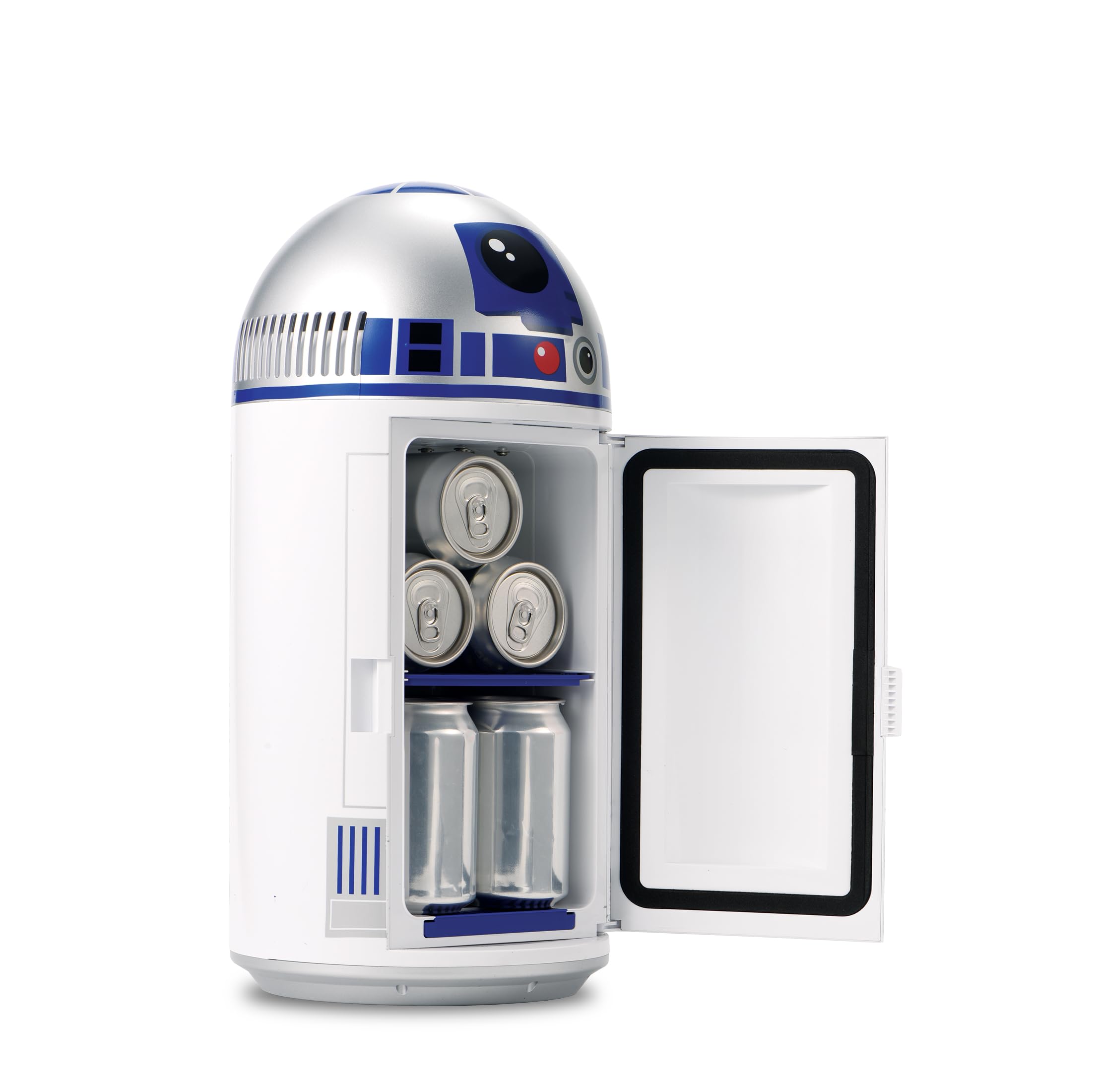 Star Wars R2-D2 冷温冷蔵庫 Amazon.com: UCONIC Star Wars R2-D2 Mini Fridge 4.5L (8 Can) AC/DC